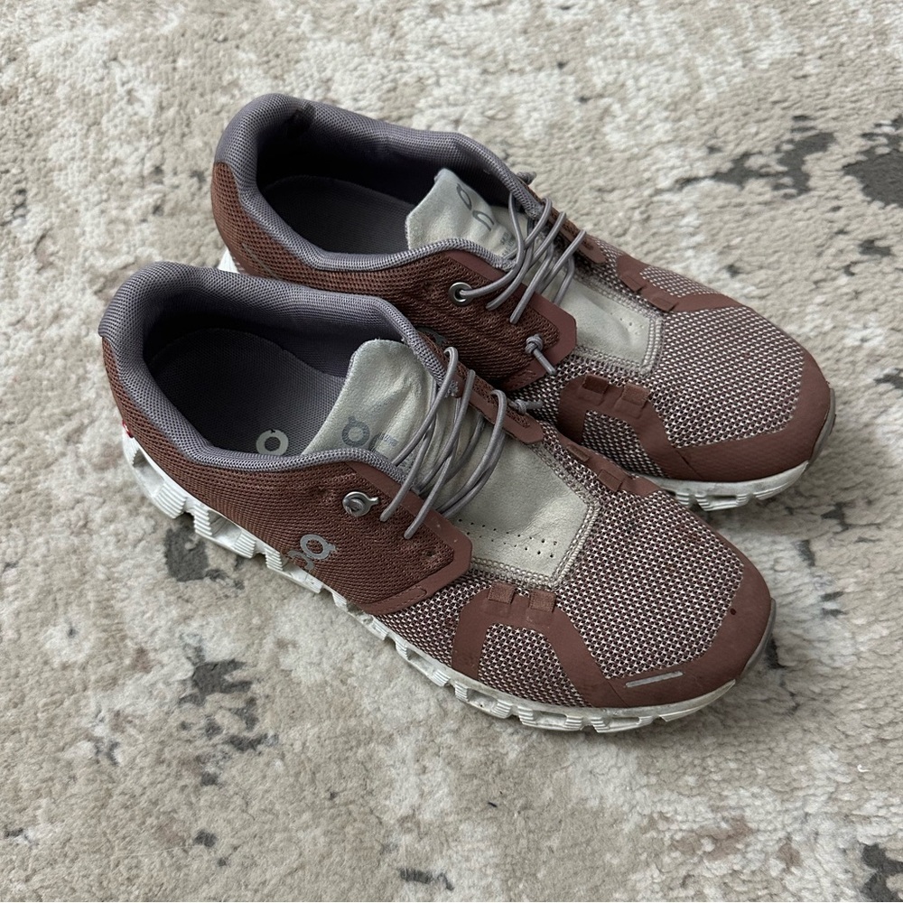 On Cloud 5 Combo RUST / ICE Size 7